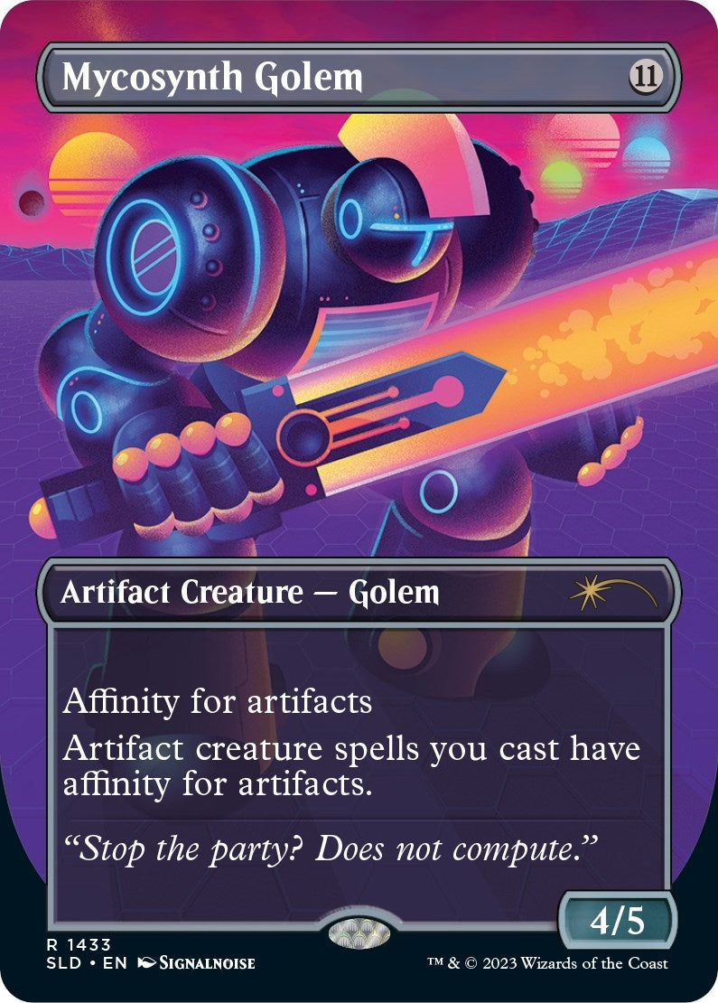 Image for Mycosynth Golem (Secret Lair Drop Series) (1433) - Magic: The Gathering