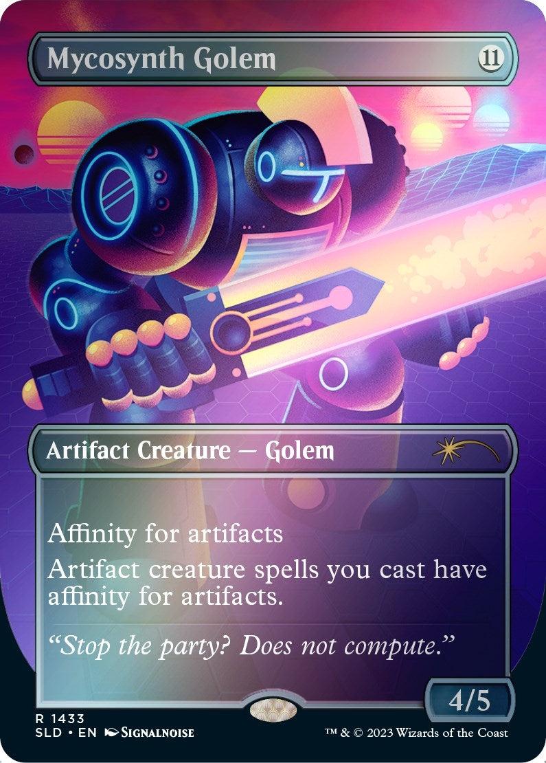 Image for Mycosynth Golem (Rainbow Foil) (Secret Lair Drop Series) (1433) - Magic: The Gathering