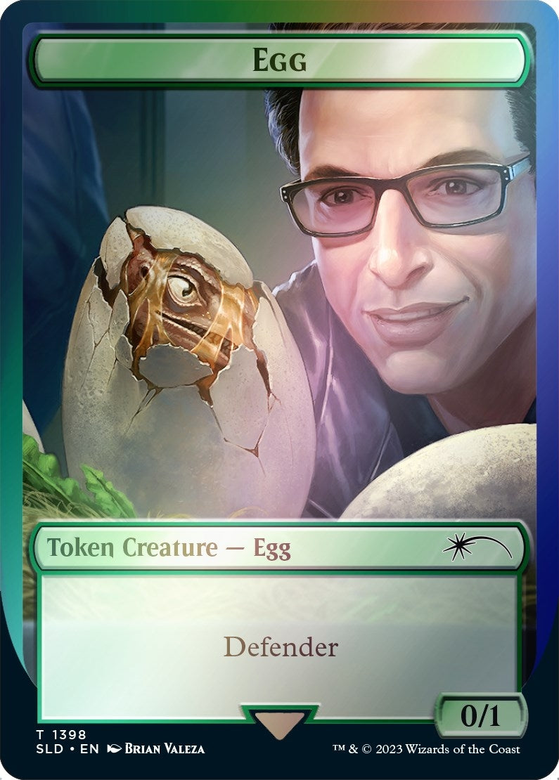 Image for Egg Token (Rainbow Foil) (Secret Lair Drop Series) (1398) - Magic: The Gathering