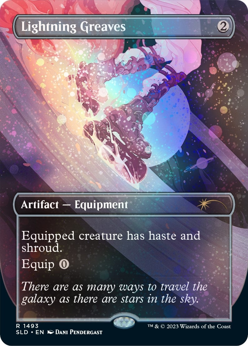 Image for Lightning Greaves (1493) (Galaxy Foil) (Secret Lair Drop Series) (1493) - Magic: The Gathering