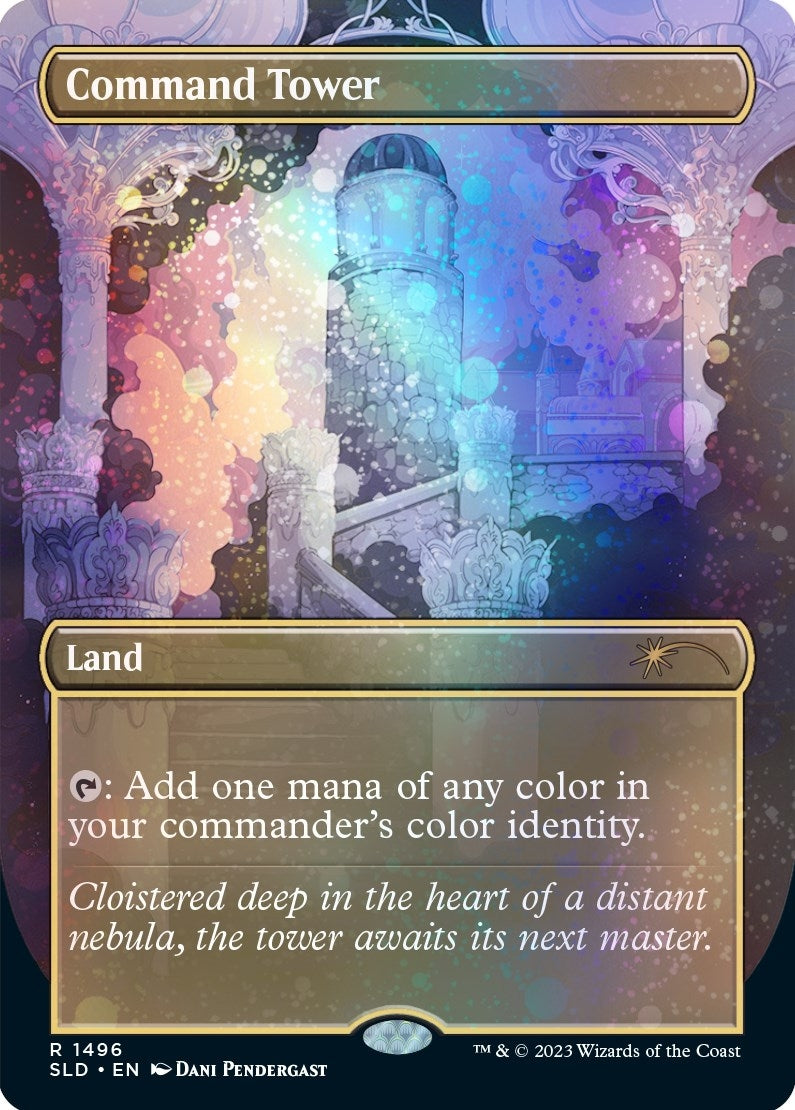 Image for Command Tower (1496) (Galaxy Foil) (Secret Lair Drop Series) (1496) - Magic: The Gathering