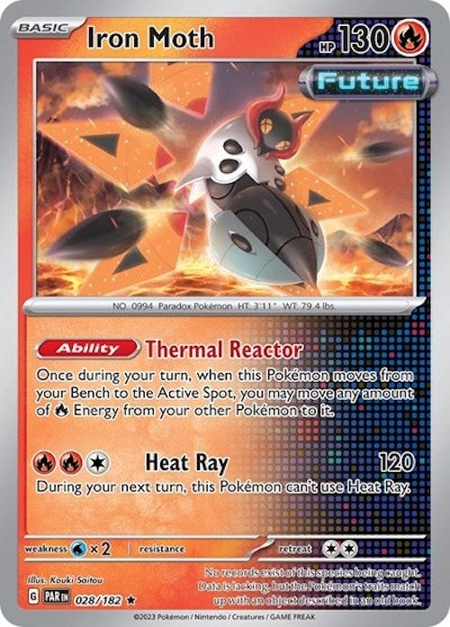 Image for Iron Moth - 028/182 (Non-Holo) (Deck Exclusives) (028/182) - Pokemon