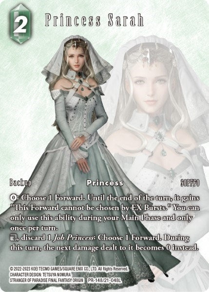 Image for Princess Sarah (FF: Promo Cards) (PR-148/21-048L) - Final Fantasy TCG