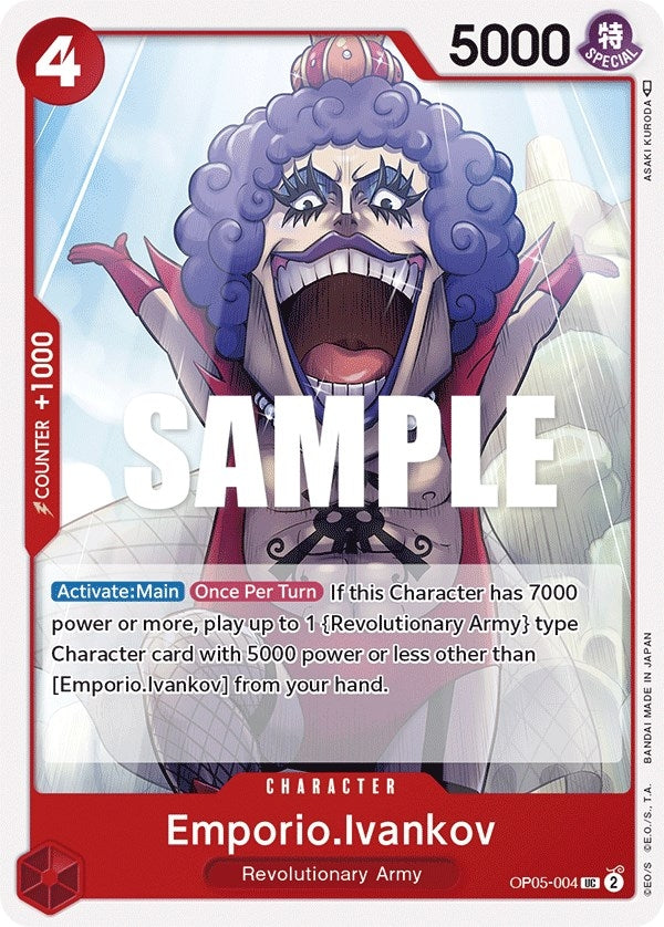 Image for Emporio.Ivankov (Awakening of the New Era) (OP05-004) - One Piece Card Game