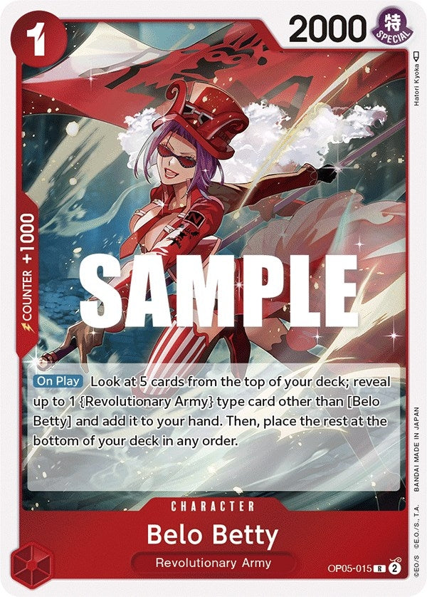 Image for Belo Betty (015) (Awakening of the New Era) (OP05-015) - One Piece Card Game