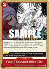 Image for Four Thousand-Brick Fist (Awakening of the New Era) (OP05-020) - One Piece Card Game