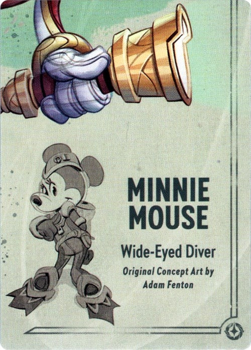 Image for Minnie Mouse - Wide-Eyed Diver Puzzle Insert (Bottom Right) (2)