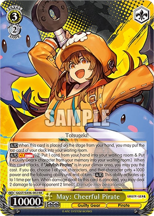 Image for May: Cheerful Pirate (Guilty Gear -Strive-) (GGST/SX06-002 RR) - Weiss Schwarz