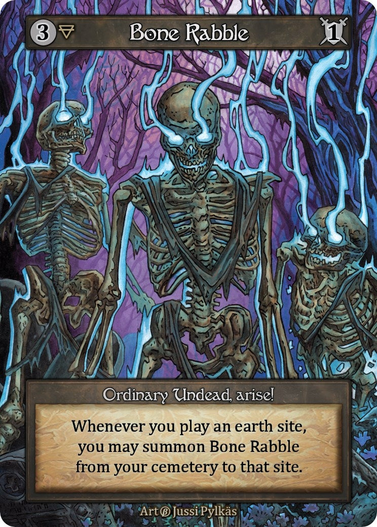 Image for Bone Rabble (Store Alternate Art Promo) (Beta) - Sorcery: Contested Realm