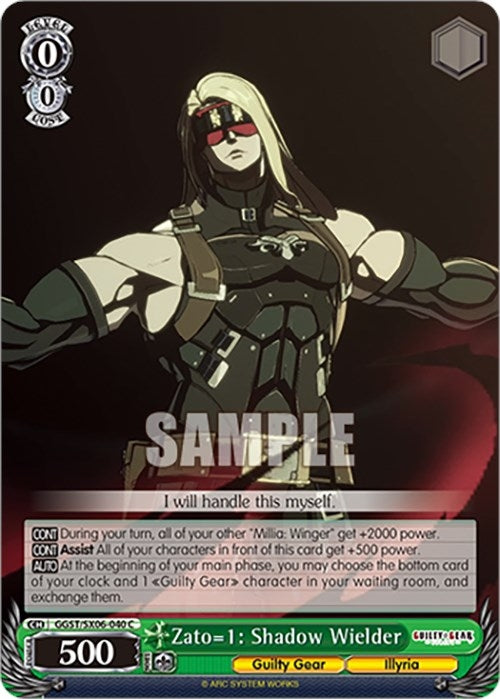 Image for Zato=1: Shadow Wielder (Guilty Gear -Strive-) (GGST/SX06-040 C) - Weiss Schwarz