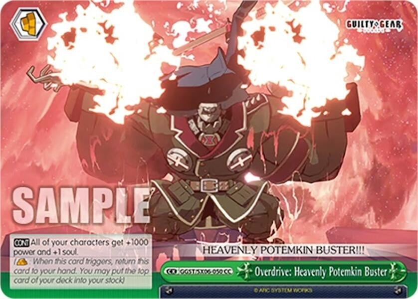 Image for Overdrive: Heavenly Potemkin Buster (Guilty Gear -Strive-) (GGST/SX06-050 CC) - Weiss Schwarz