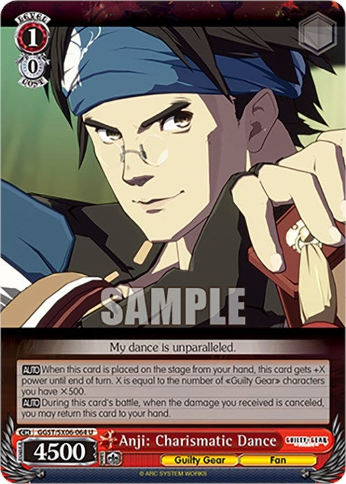 Image for Anji: Charismatic Dance (Guilty Gear -Strive-) (GGST/SX06-064 U) - Weiss Schwarz