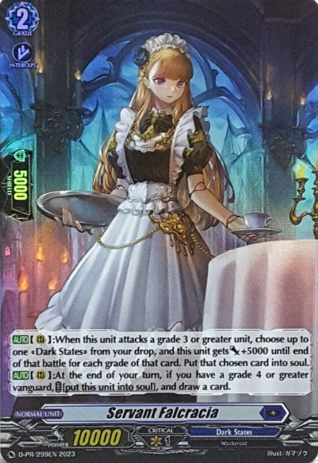 Image for Servant Falcracia (Foil) (D Promo Cards) (D-PR/299EN) - Cardfight Vanguard