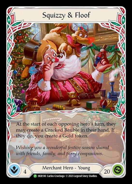Image for Squizzy & Floof -  HER100 (Flesh and Blood: Promo Cards) (HER100) - Flesh and Blood TCG