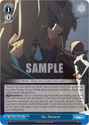 Image for No Answer (Guilty Gear -Strive-) (GGST/SX06-098 U) - Weiss Schwarz