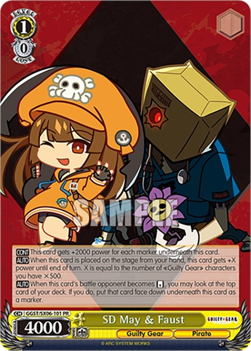 Image for SD May & Faust (Guilty Gear -Strive-) (GGST/SX06-101 PR) - Weiss Schwarz