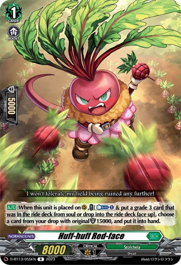 Image for Huff-huff Red-face (D-BT13: Flight of Chakrabarthi) (D-BT13/055EN) - Cardfight Vanguard