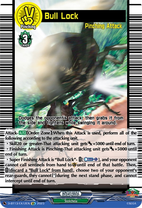 Image for Bull Lock (D-BT13: Flight of Chakrabarthi) (D-BT13/EX12EN) - Cardfight Vanguard