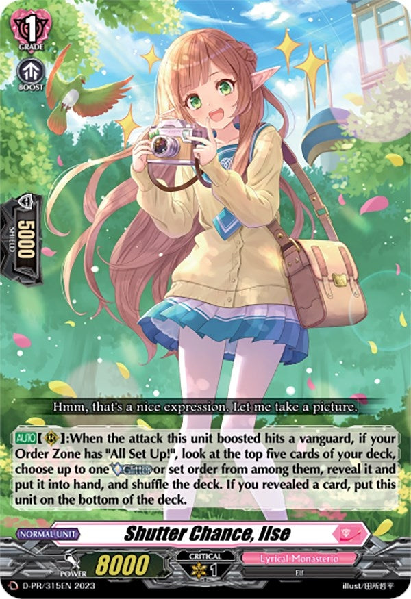 Image for Shutter Chance, Ilse (D Promo Cards) (D-PR/315EN) - Cardfight Vanguard