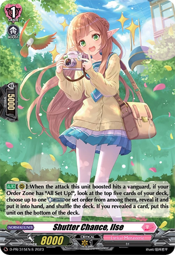 Image for Shutter Chance, Ilse (Foil) (D Promo Cards) (D-PR/315EN-S) - Cardfight Vanguard