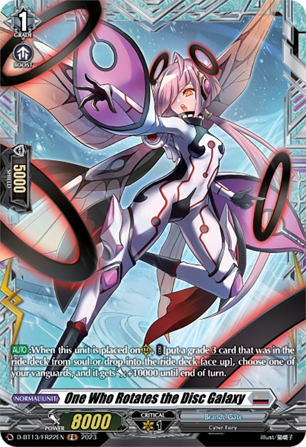 Image for One Who Rotates the Disc Galaxy (FR) (D-BT13: Flight of Chakrabarthi) (D-BT13/FR22EN) - Cardfight Vanguard