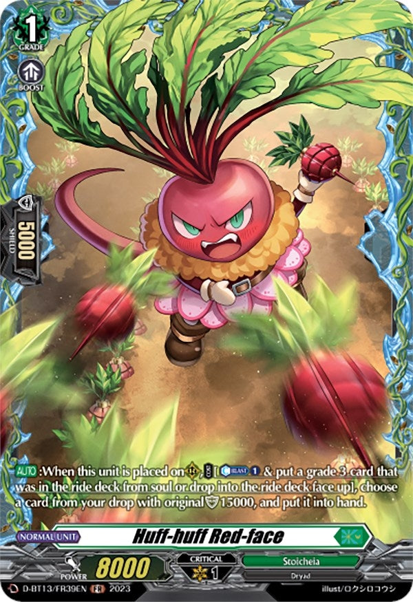 Image for Huff-huff Red-face (FR) (D-BT13: Flight of Chakrabarthi) (D-BT13/FR39EN) - Cardfight Vanguard