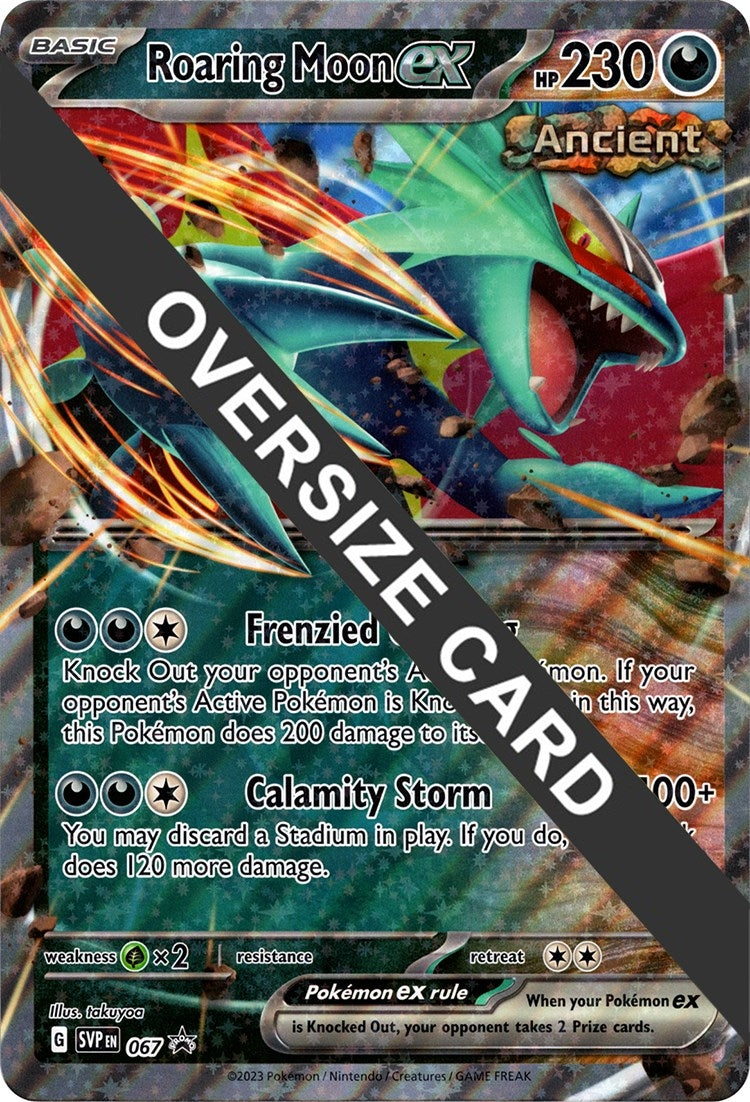 Image for Roaring Moon ex - 067 (Jumbo Cards) (067) - Pokemon