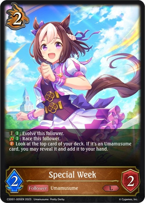 Image for Special Week (CSD01: Ready, Set, Umamusume!) (CSD01-005EN) - Shadowverse: Evolve