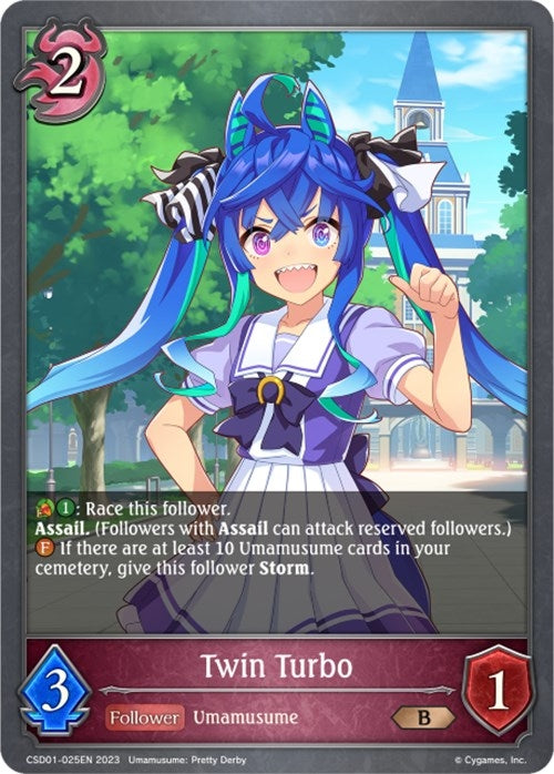 Image for Twin Turbo (CSD01: Ready, Set, Umamusume!) (CSD01-025EN) - Shadowverse: Evolve