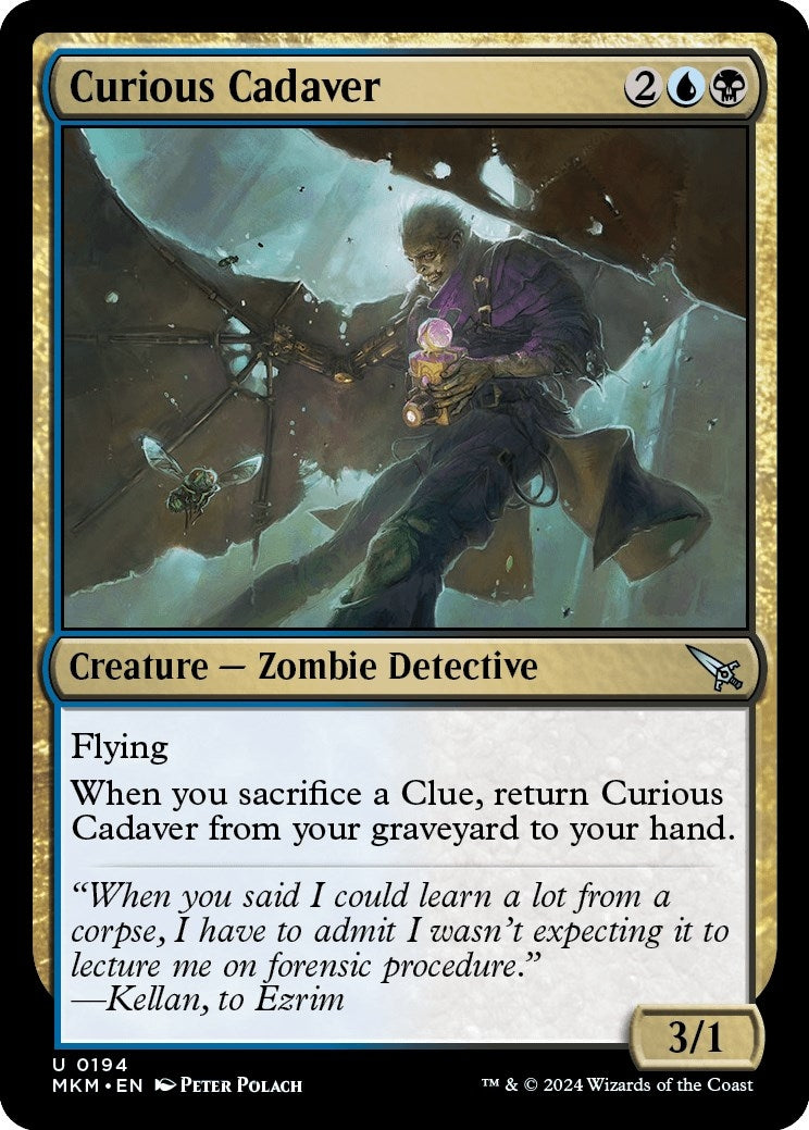 Image for Curious Cadaver (Murders at Karlov Manor) (194) - Magic: The Gathering