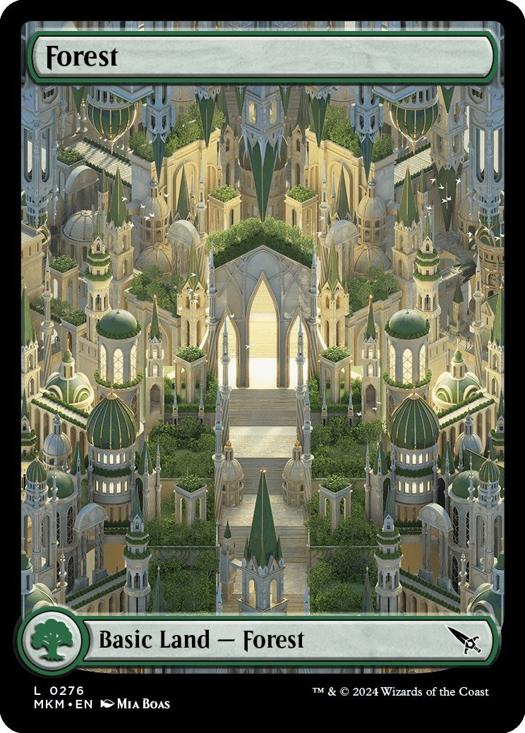 Image for Forest (0276) (Murders at Karlov Manor) (276) - Magic: The Gathering