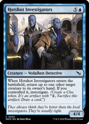 Image for Hotshot Investigators (Murders at Karlov Manor) (60) - Magic: The Gathering