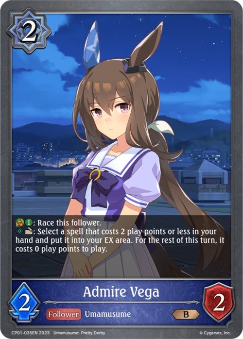 Image for Admire Vega (CP01: Umamusume: Pretty Derby) (CP01-035EN) - Shadowverse: Evolve