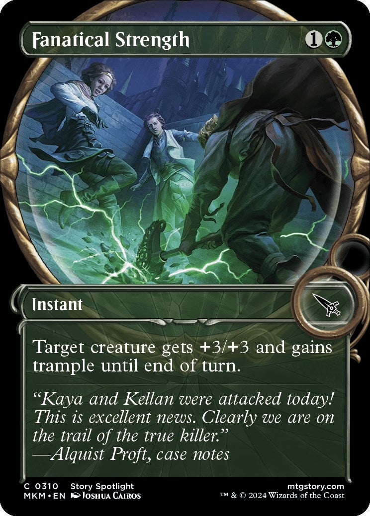 Image for Fanatical Strength (Showcase) (Murders at Karlov Manor) (310) - Magic: The Gathering