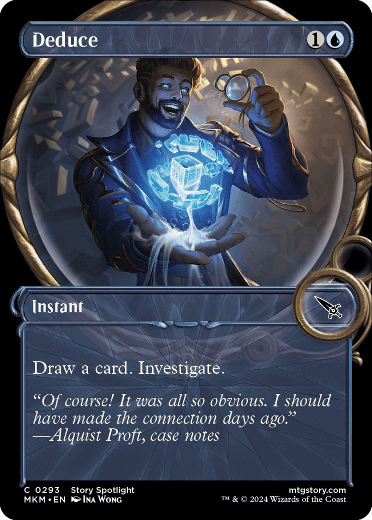 Image for Deduce (Showcase) (Murders at Karlov Manor) (293) - Magic: The Gathering