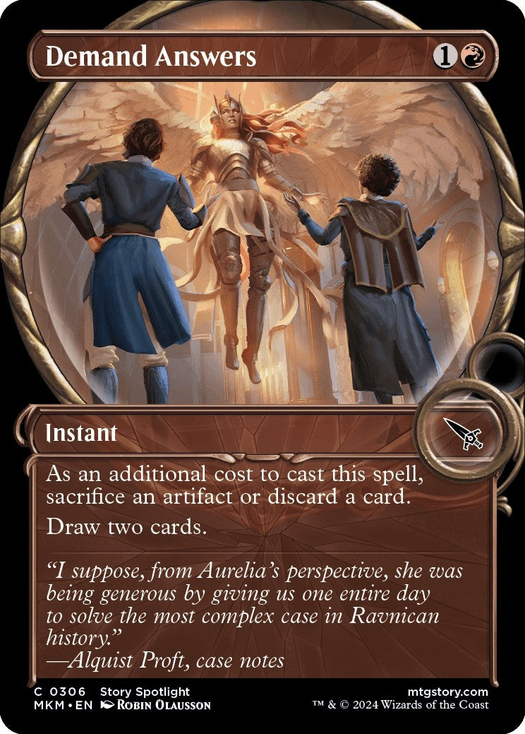 Image for Demand Answers (Showcase) (Murders at Karlov Manor) (306) - Magic: The Gathering