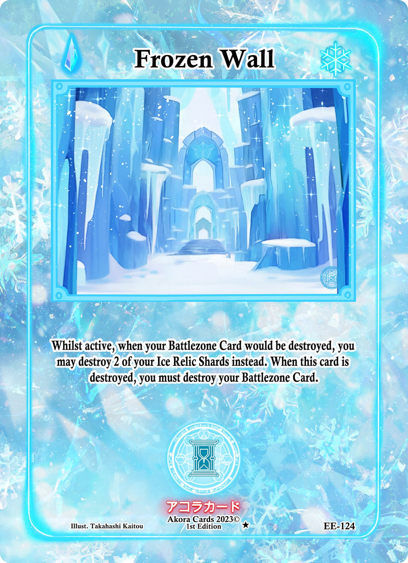 Image for Frozen Wall (Eternal Echoes [1st Edition]) (EE-124) - Akora TCG