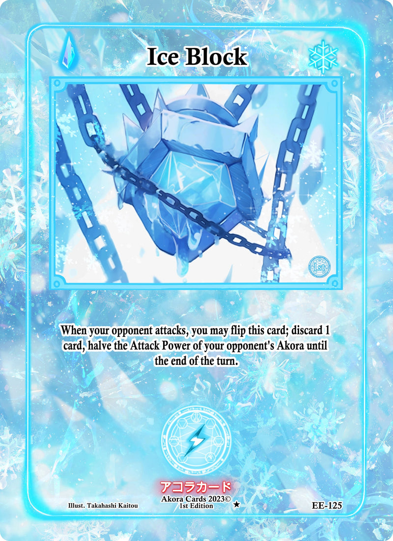 Image for Ice Block (Eternal Echoes [1st Edition]) (EE-125) - Akora TCG