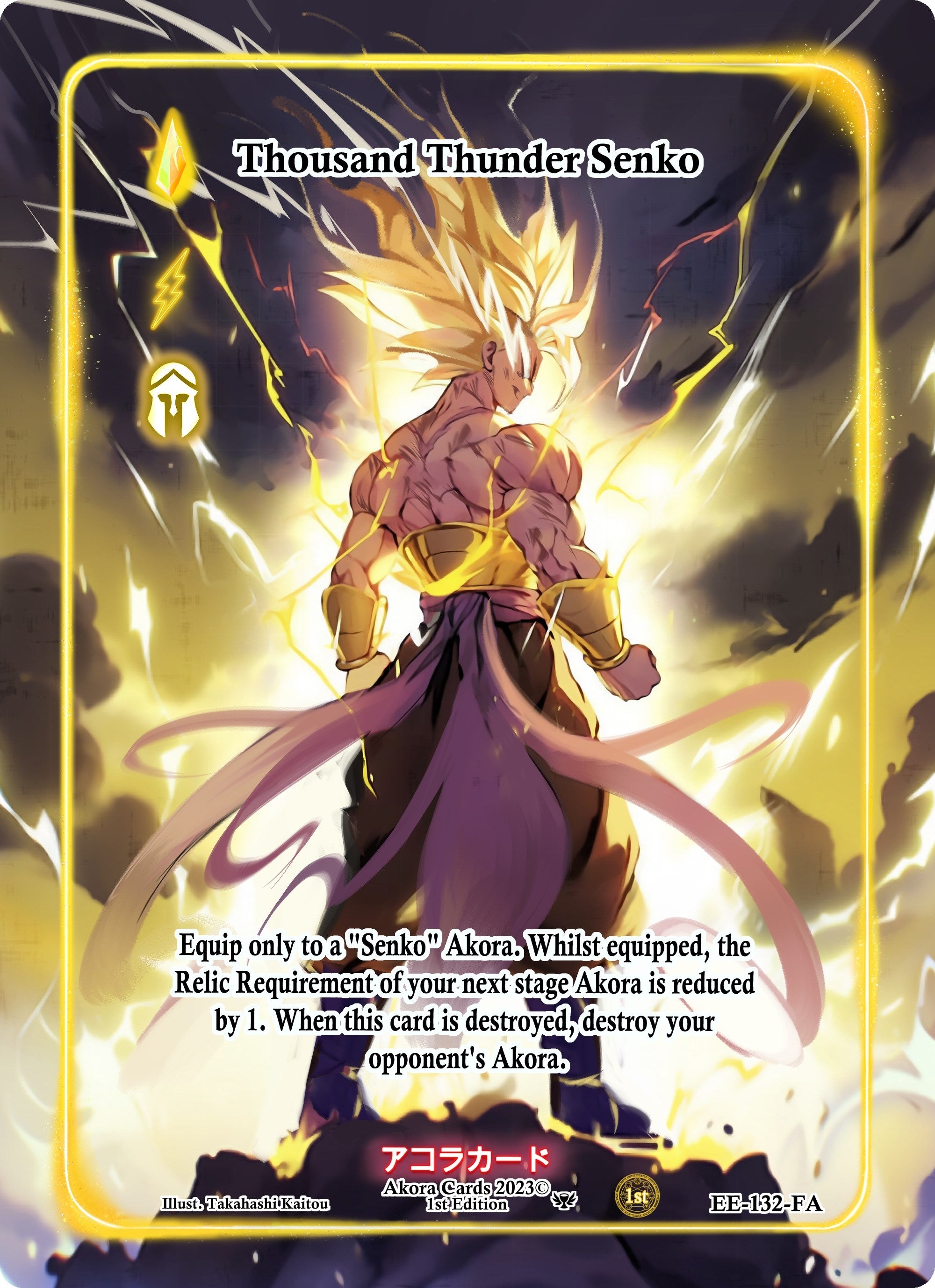 Image for Thousand Thunder Senko (Full Art) (Eternal Echoes [1st Edition]) (EE-132-FA) - Akora TCG
