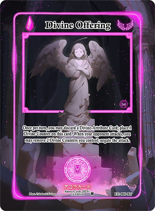 Image for Divine Offering (Extended Art) (Eternal Echoes [1st Edition]) (EE-060-BT) - Akora TCG