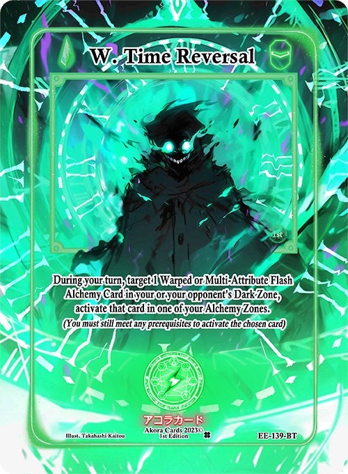 Image for W. Time Reversal (Extended Art) (Eternal Echoes [1st Edition]) (EE-139-BT) - Akora TCG