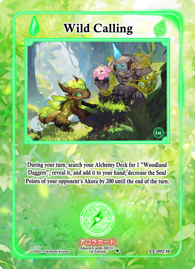 Image for Wild Calling (Holo) (Eternal Echoes [1st Edition]) (EE-092-H) - Akora TCG