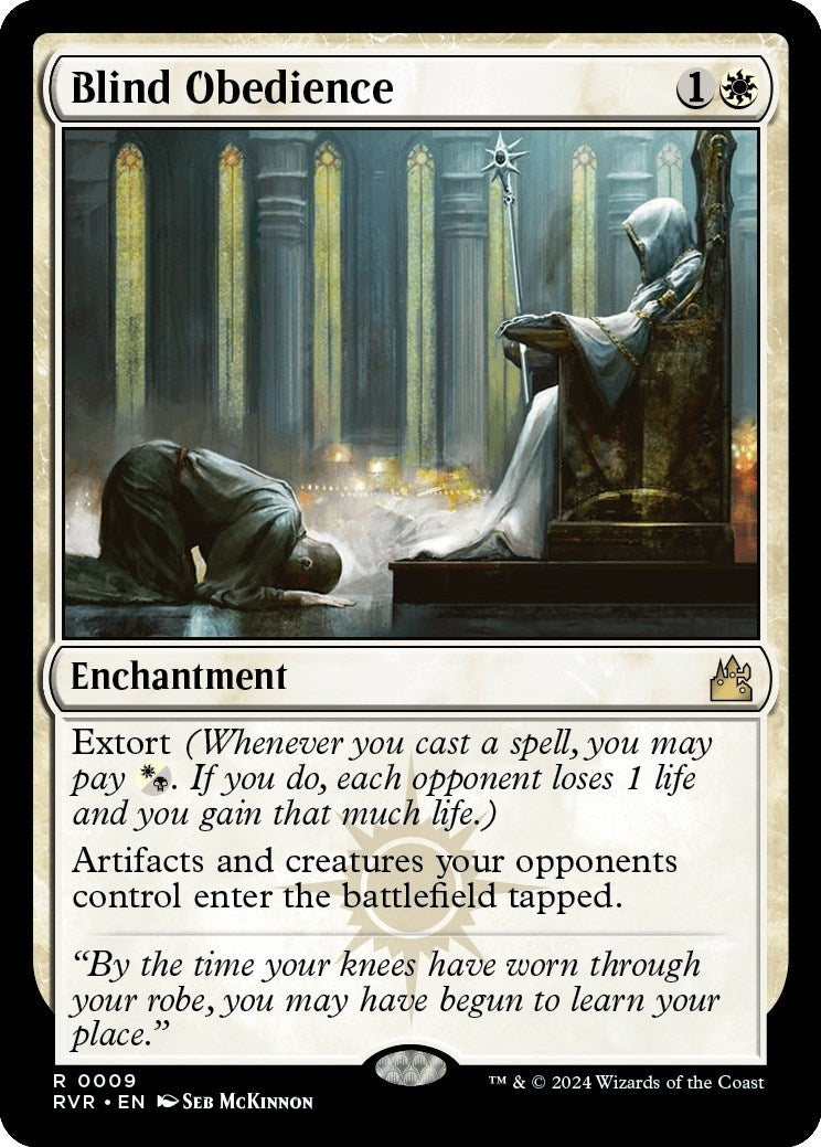 Image for Blind Obedience (Ravnica Remastered) (9) - Magic: The Gathering