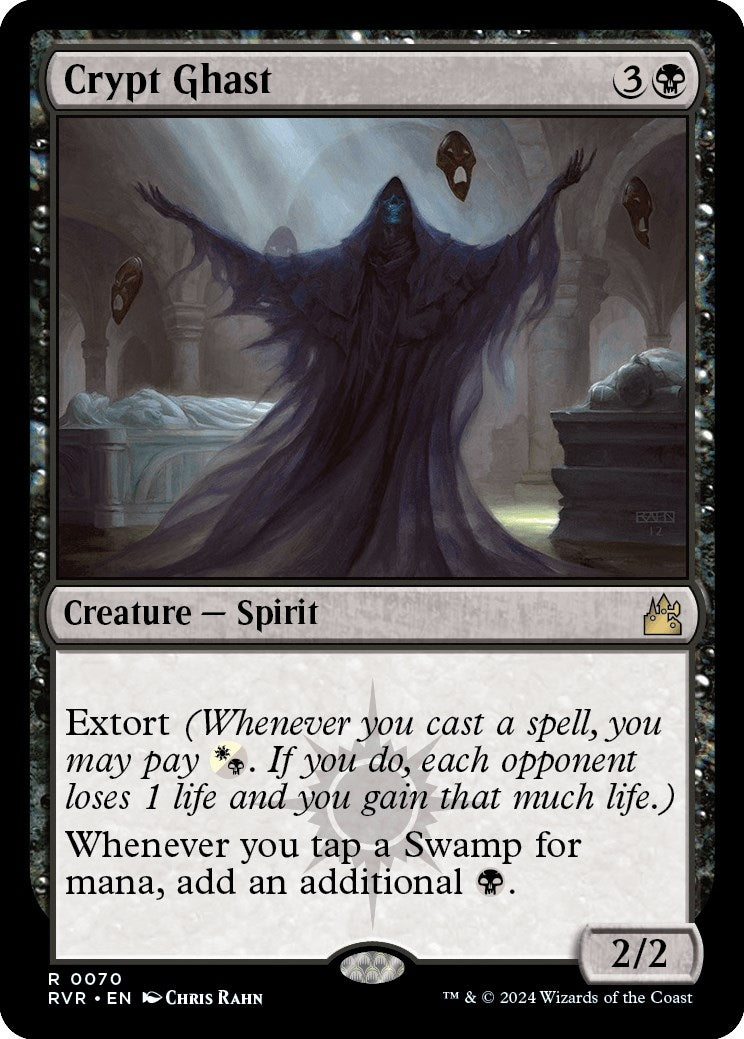 Image for Crypt Ghast (Ravnica Remastered) (70) - Magic: The Gathering