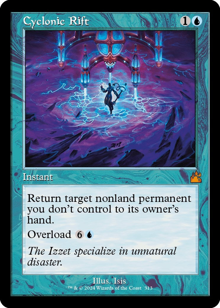 Image for Cyclonic Rift (Retro Frame) (Ravnica Remastered) (313) - Magic: The Gathering