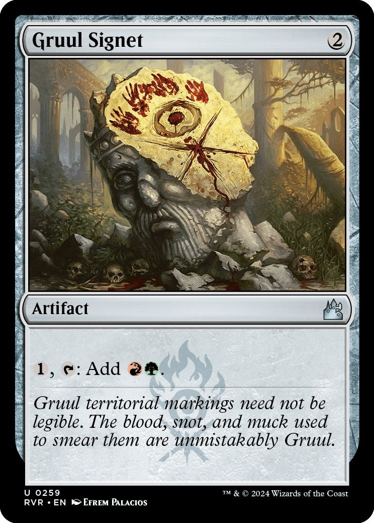 Image for Gruul Signet (Ravnica Remastered) (259) - Magic: The Gathering