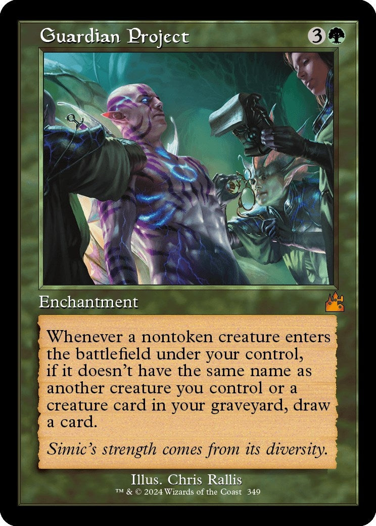 Image for Guardian Project (Retro Frame) (Ravnica Remastered) (349) - Magic: The Gathering