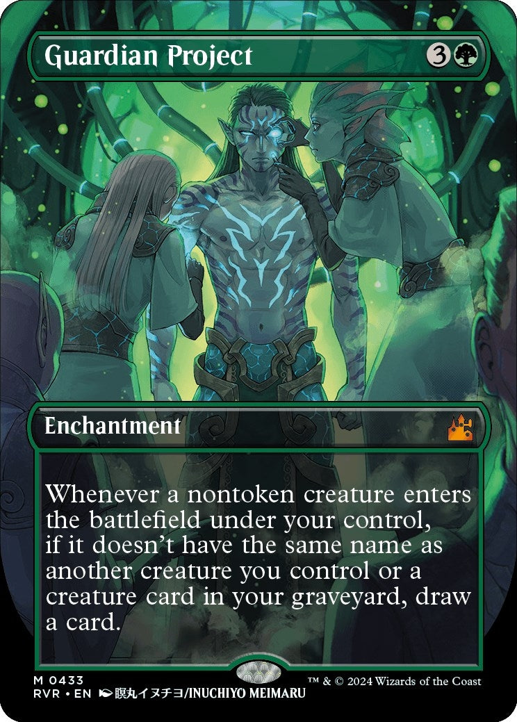Image for Guardian Project (Anime Borderless) (Ravnica Remastered) (433) - Magic: The Gathering
