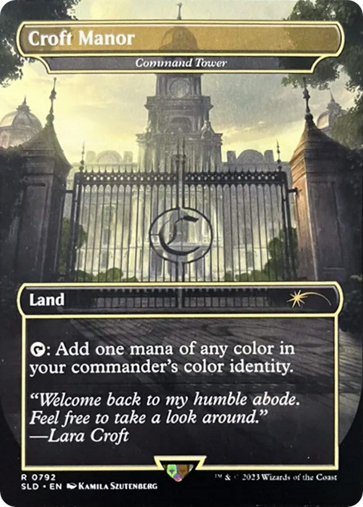 Image for Croft Manor - Command Tower (Secret Lair Drop Series) (792) - Magic: The Gathering