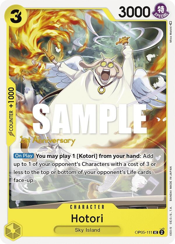 Image for Hotori (Awakening of the New Era: 1st Anniversary Tournament Cards) (OP05-111) - One Piece Card Game